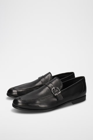 Mocassins en cuir Dawson - Noir