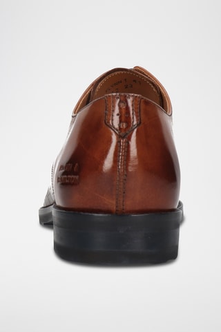 Derbys en cuir Flynn - Marron