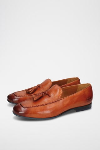 Mocassins en cuir Clive - Camel