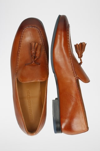 Mocassins en cuir Clive - Camel