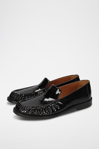 Mocassins en cuir Kamilla - Noir - VISUS A MODIFIER