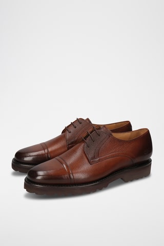 Derbys en cuir Corentin - Marron