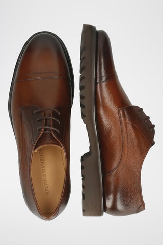 Derbys en cuir Corentin - Marron