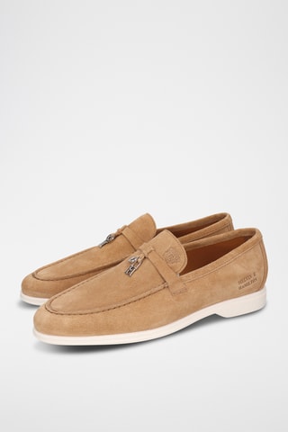 Mocassins en nubuck Earl - Beige