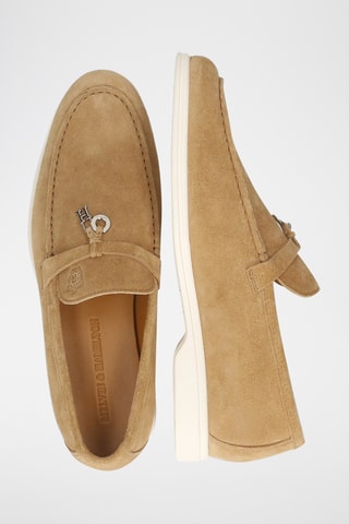 Mocassins en nubuck Earl - Beige