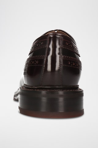 Richelieus en cuir Grant - Marron