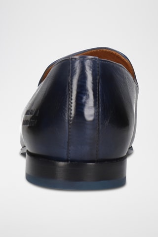 Mocassins en cuir Clive - Bleu marine