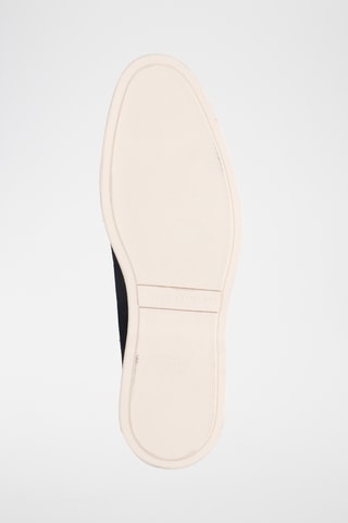 Mocassins en nubuck Earl - Bleu marine