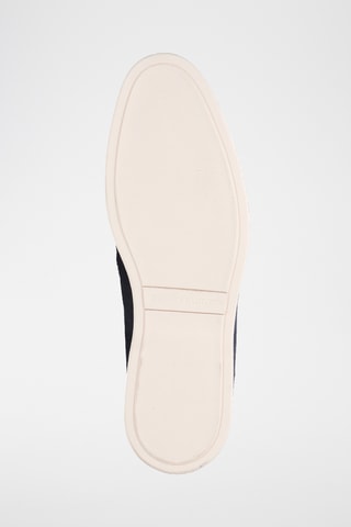 Chaussures bateau en nubuck Earl - Bleu marine