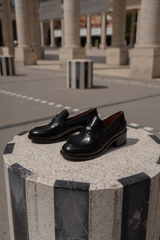 Mocassins en cuir Imke - Noir - VISUS A MODIFIER