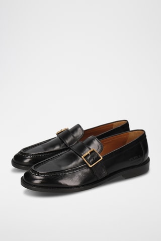 Mocassins en cuir Kamilla - Noir