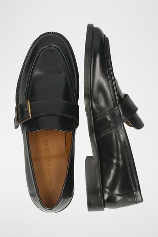 Mocassins en cuir Kamilla - Noir