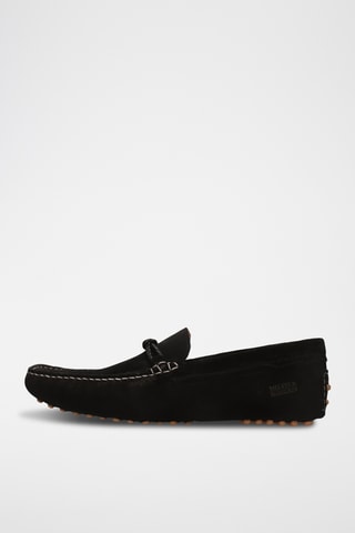 Mocassins en nubuck Nelson - Noir