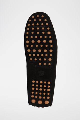 Mocassins en nubuck Nelson - Noir