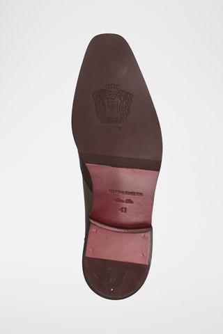 Derbys en cuir Jeff - Marron