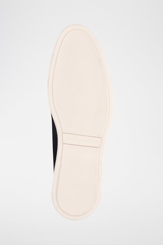 Mocassins en cuir de chèvre  Earl - Bleu marine