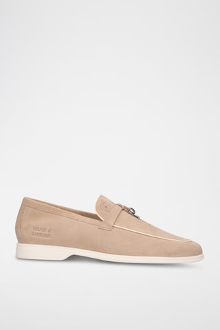 Mocassins en cuir de chèvre  Earl - Beige