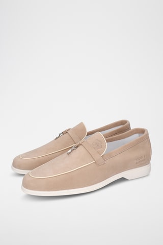 Mocassins en cuir de chèvre  Earl - Beige