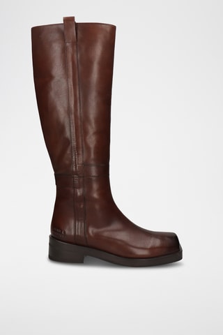 Bottes en cuir Sadie - Marron