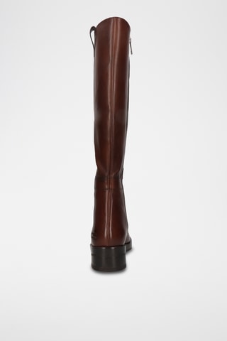 Bottes en cuir Sadie - Marron