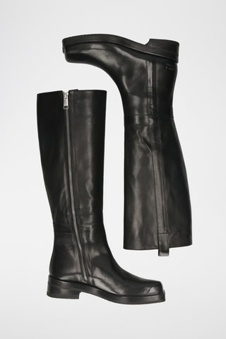 Bottes en cuir Sadie - Noir