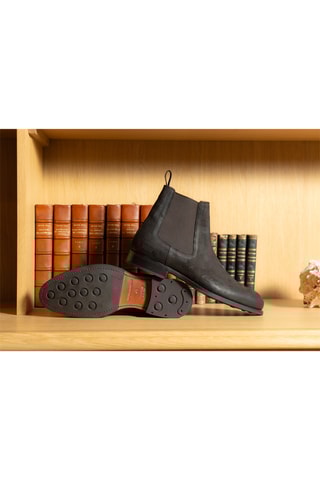 Bottines Chelsea en cuir Benet - Marron 