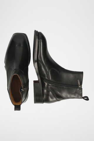 Boots en cuir Wayne 2 - Noir