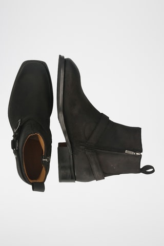 Boots en nubuck Wayne 3 - Noir