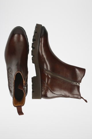 Bottines en cuir Lexi - Marron