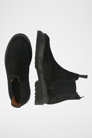 Bottines Chelsea en nubuck Matteo - Noir