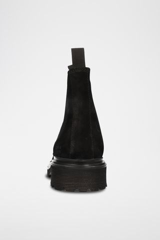 Bottines Chelsea en nubuck Matteo - Noir