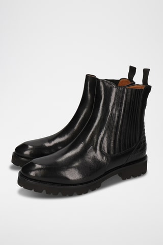 Bottines en cuir Lexi - Noir
