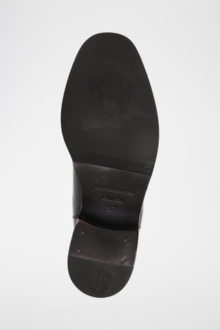 Bottines Chelsea en cuir Shay - Noir