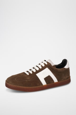 Baskets en cuir Jaxson - Marron