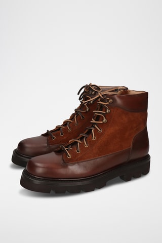 Boots en cuir Maverick - Marron