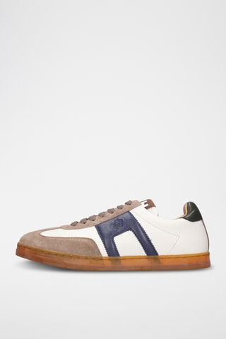 Baskets en cuir Jaxson - Blanc