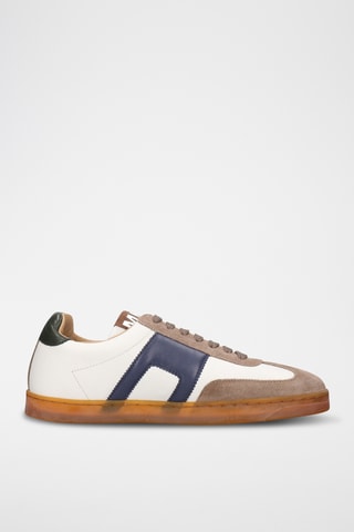 Baskets en cuir Jaxson - Blanc