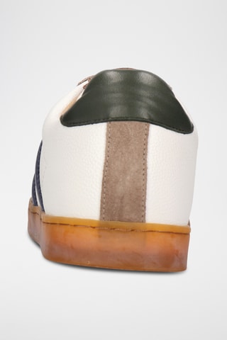 Baskets en cuir Jaxson - Blanc