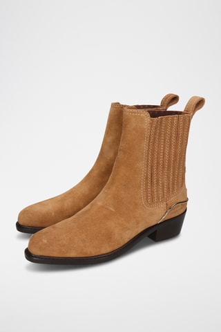 Bottines en nubuck Rylee - Camel