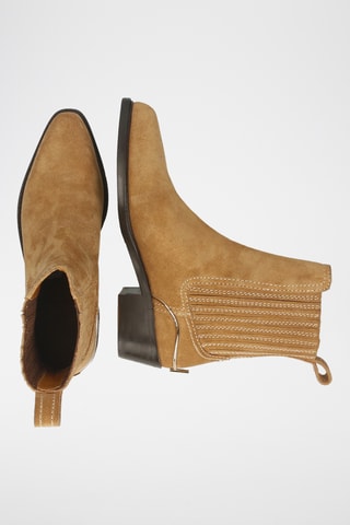Bottines en nubuck Rylee - Camel