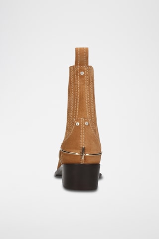 Bottines en nubuck Rylee - Camel