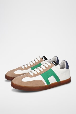 Baskets en cuir Jaxson - Blanc