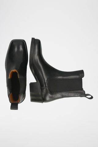 Bottines Chelsea en cuir Shelby - Noir