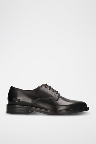 Derbys en croûte de cuir Winston - Noir
