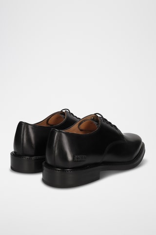 Derbys en croûte de cuir Winston - Noir