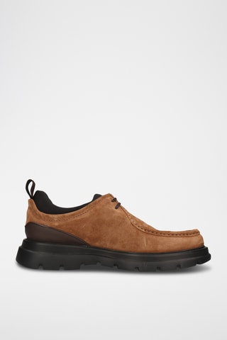 Derbys en cuir Edmund - Marron
