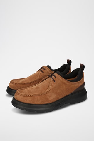 Derbys en cuir Edmund - Marron