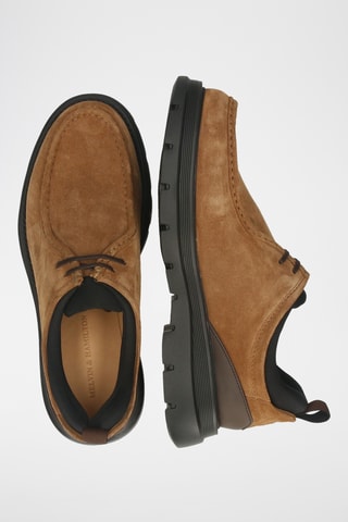 Derbys en cuir Edmund - Marron