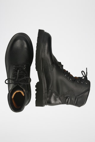 Boots en cuir Matteo - Noir