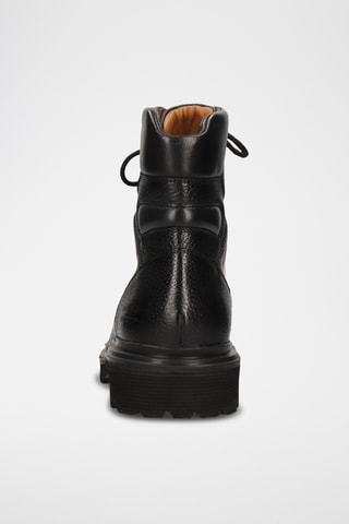 Boots en cuir Matteo - Noir